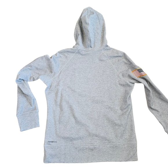 Womens Nike Chicago Bears Hoodie Sz L Slim Fits Sz S/M Gray Hooded Sweatshirt - Picture 4 of 10